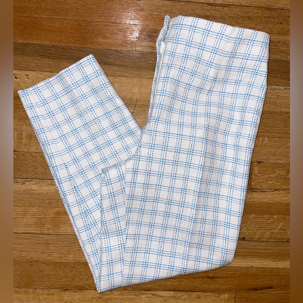 Ann Taylor The Lana Slim Pant in Plaid Petite 4